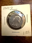 1943 D Washington Quarter -