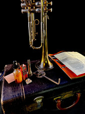 TIME CAPSULE - 1940s Olds Super Trumpet With Original 1947 Bill of Sale
