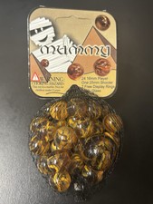 Mummy Mega Marbles Net Bag 24 Players 1 Shooter Retired Set 2004-2006