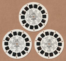 Set of three Talking View-Master reels Popeye 1962
