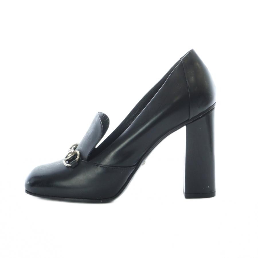 GUCCI Pumps Heel Horsebit Leather Black EU35.5/US5.5 113336c thumbnail 20