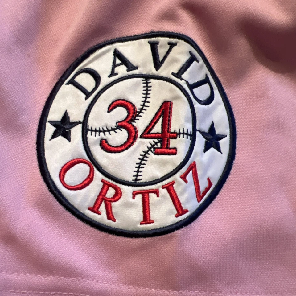 NWT MLB DAVID ORTIZ PAPI JERSEY WOMEN’S M (7-8) - Image 3 of 4
