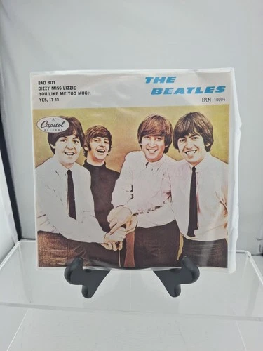 THE BEATLES - Bad Boy +3 - 1965 RARE MEXICAN 7" EP PS, CLASSIC ROCK ~ EPEM-10004
