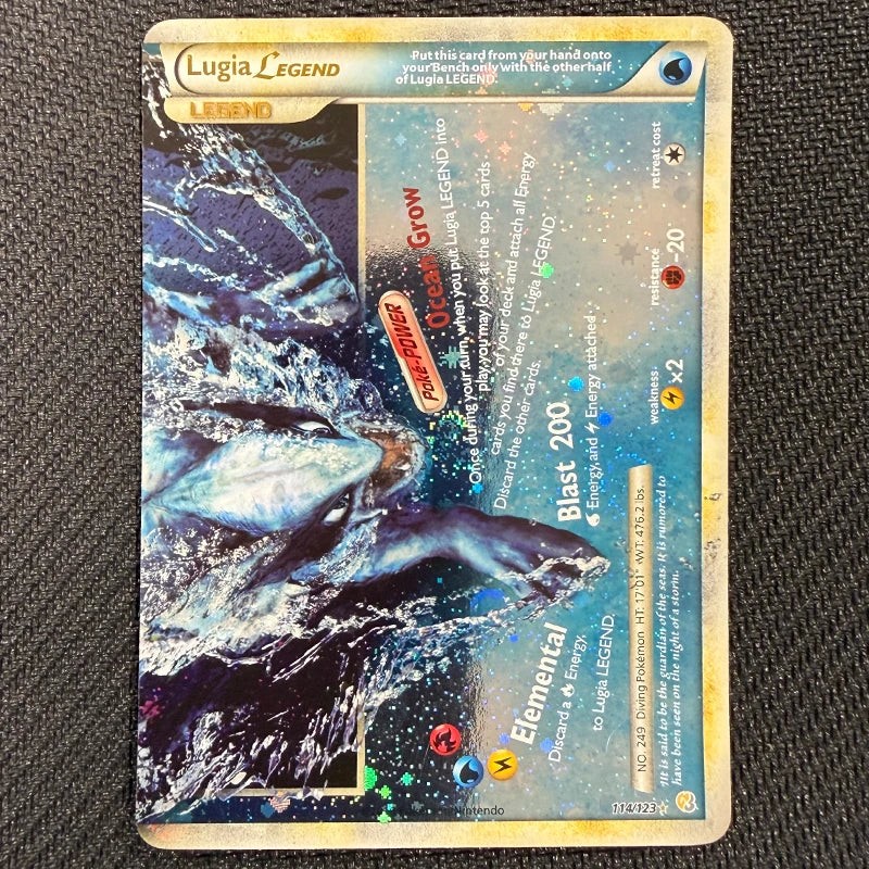 Pokemon TCG: Lugia Legend 114/123 - Soulsilver - LP+