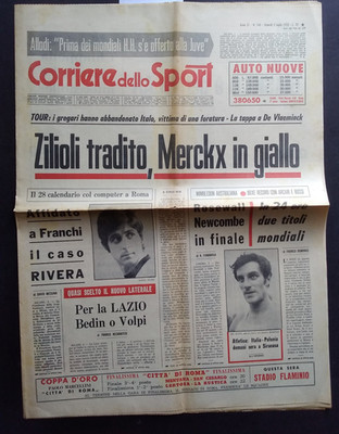 Gazette Dello Sport 23 Juillet 1957 Tour De France-Arnaldo Pambianco