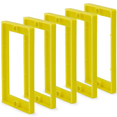 1/4'' Single Gang Receptacle Outlet Box Extenders - UL Listed - Electrical Out...