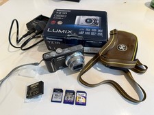Panasonic LUMIX DMC-TZ10 12.1MP Digital Camera - Black. Read Description!