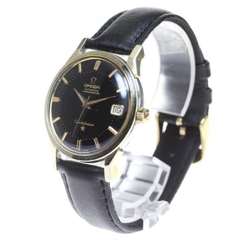 OMEGA CONSTELLATION 168.005 35mm SS Black #C3421