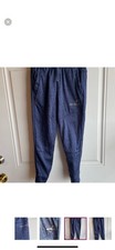 Russel Brand Athletic Pants Navy Blue Sz Med Youth 10/12 Very Good