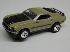 AURORA TJET  NU-RORA 69 MUSTANG MACH 1 IN GOLD METALLIC