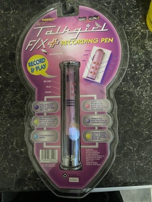  Home alone 2 Vintage Talkgirl F/X+ Recording Pen Rare NEW Tiger Electronics 1995