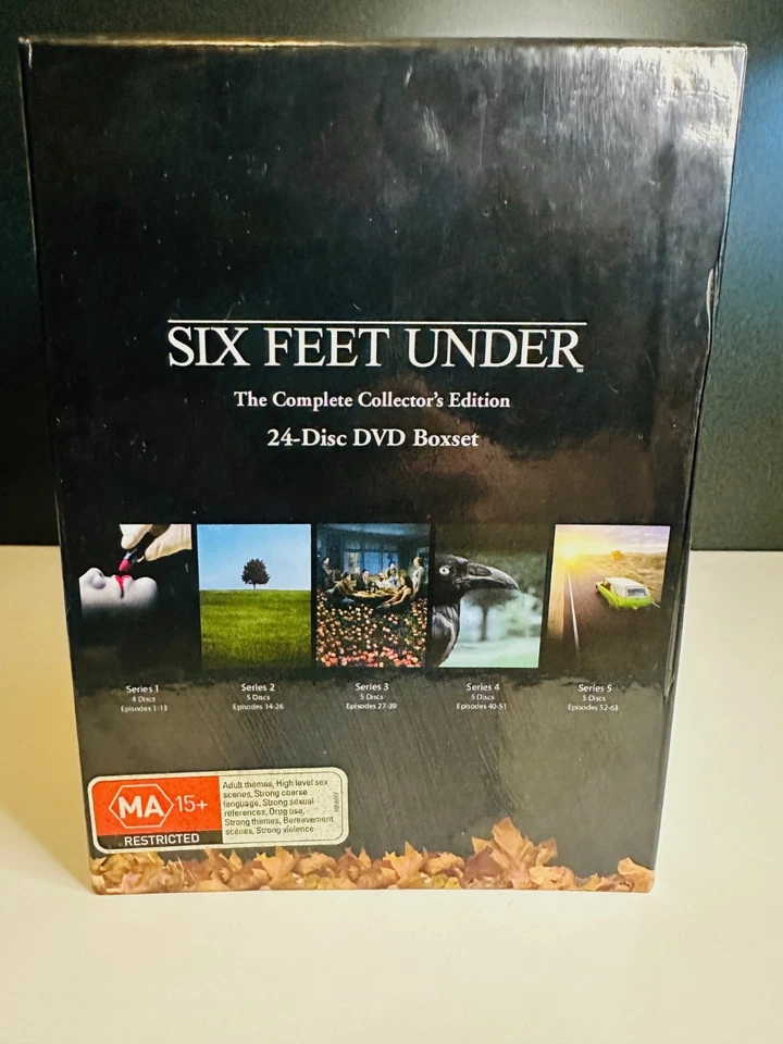 Six Feet Under DVD Box Set Complete Series 2001–2005 All 5 Seasons 24 Discs - image 3 of 4