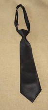 US Polo ASSN Boy's Tie Black Pre-tied Adjustable Neck Band Handmade Child's