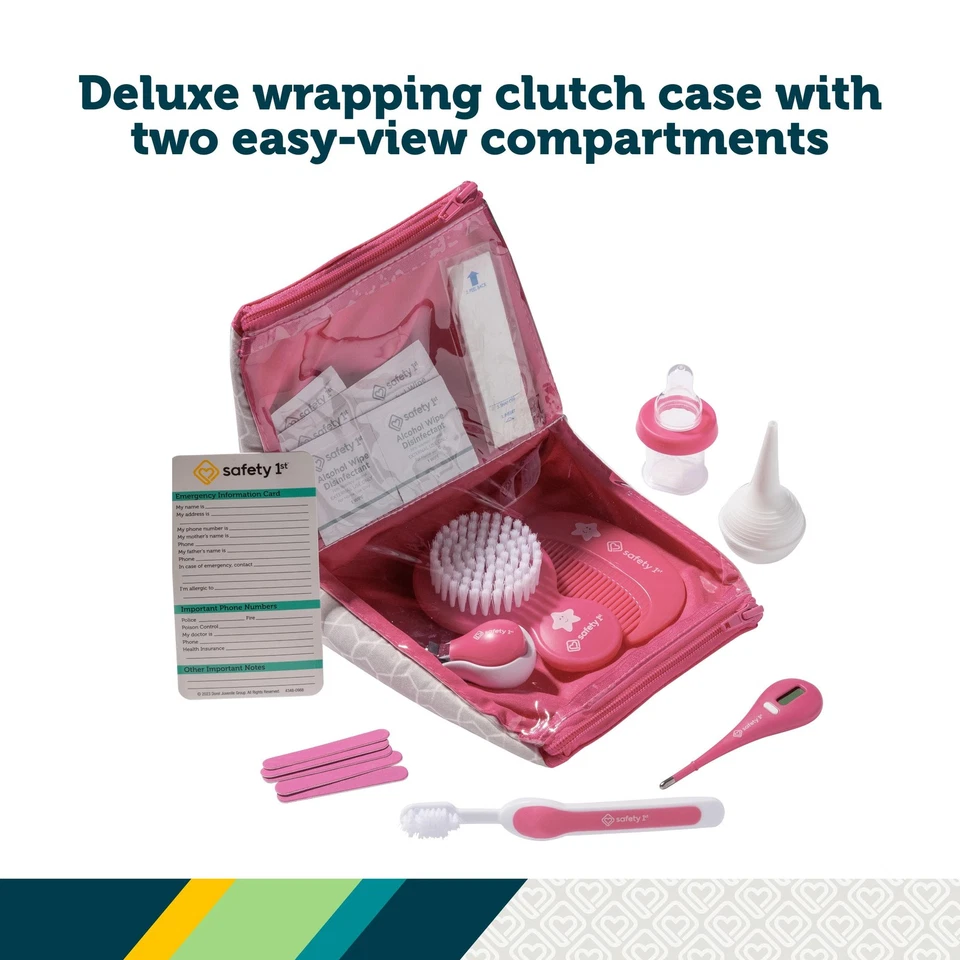 Safety 1st Nursery Care Health & Grooming Kit, Beetroot - Image 4 of 4