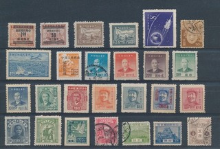 LT01975 Taiwan China selection of nice stamps fine lot AS IS
