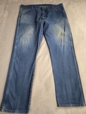 Wrangler Denim Blue Jeans Mens Size 42 x 32 13MWZ Country Western Jeans