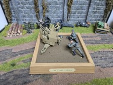 Wehrmacht 2cm Flakvierling Diorama , WW2, 1:35,bebaut ,bemalt #T 7