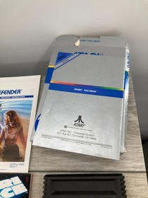 Vintage Atari 5200 Video Game Lot Pac Man 5208 Defender Joust DC Comic Magazine