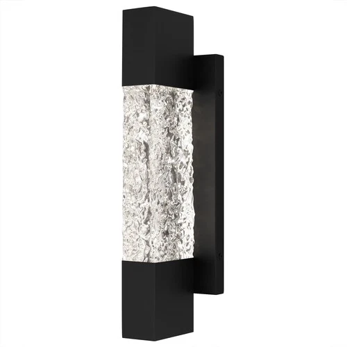 Quoizel SOL8404 Solace 16" Tall LED Outdoor Wall Sconce - Black - Picture 1 of 7