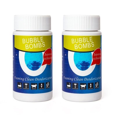 2 Pcs Powerful Magic Bubble Bombs Drain Cleaner - Fast Foaming Pipe Cleaner P...