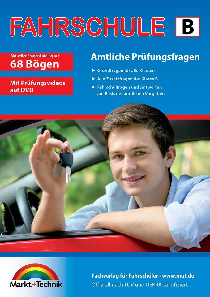 Führerschein Fragebogen Klasse B - Auto Theorieprüfung original amtlicher Fr ... - Bild 4 von 4