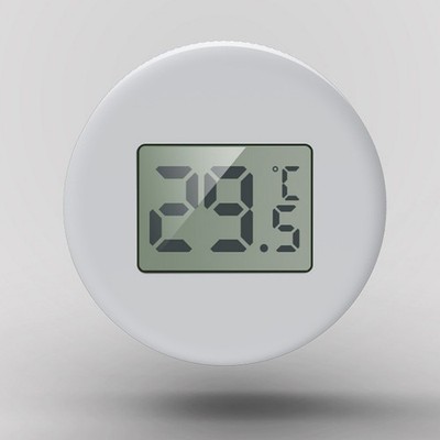 Wasserthermometer Mit LCD-Display Für Aquarium Nass Und Trocken Dual Use