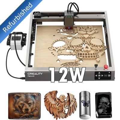 【Refurbished】Creality Falcon2 12W Laser Engraver&Cutter Integrated Air Assist