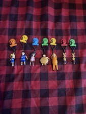 USED Bob’s Burgers Figure Clips with Magnetic Holder Lot of 7
