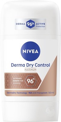 NIVEA Derma Dry Control Deo Stick Anti Transpirant Deodorant 50ml