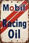 Mobil Exxon Retro Vintage Gas Gasoline Oil Tin Sign 8x12 inches Station L