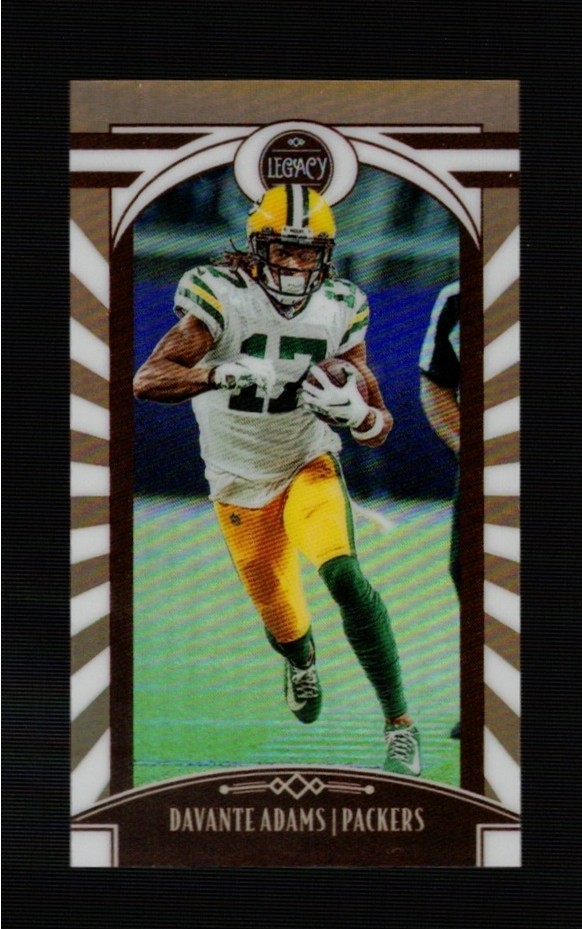 2020 Panini Legacy #66 Davante Adams Premium Edition Mini Bronze #/100