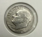 1964 D Roosevelt Dime US 10 Cent U.S America SILVER UNITED STATES 10c Coin (A)