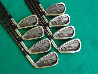 BridgeStone Precept EX Power Rib Iron Set Mens RH Graphite Golf Clubs