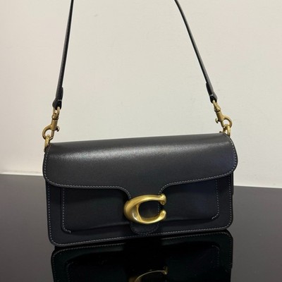 Coach CCX04 Tabby Shoulder Bag 26 Natural Grain Leather Balck Outlet New from JP