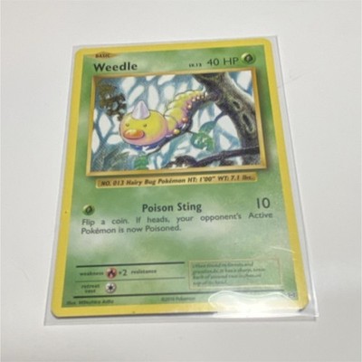 Pokémon Weedle 5/108 Evolutions Common 40 HP Poison Sting Regular Card English