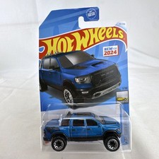 Hot Wheels 1:64 2023 Dodge Ram 1500 Truck Factory Fresh 2024 Blue Diecast 97/250