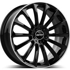 Alufelgen GMP STELLAR 21" 9J 5x112 ET 35 66.6 BLACK DIAMOND LIP