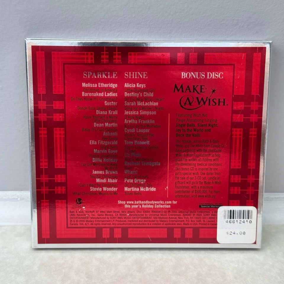 Various Artist: Bath and Body Works Holiday Music (CD 2005 UMG) Holiday Foto 2 de 4