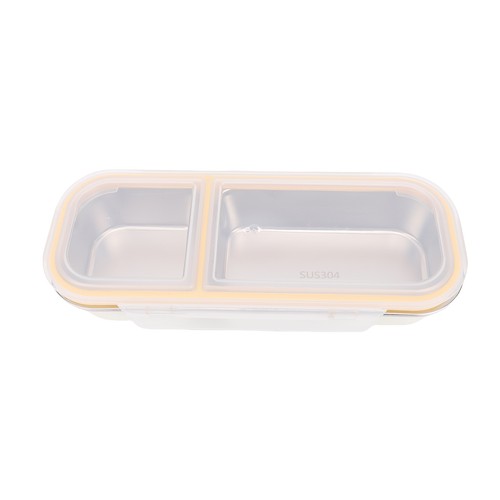 Fiambrera de acero inoxidable 700 ml para adultosl multi compartimento preparación de comidas WPKV - Imagen 16 de 19