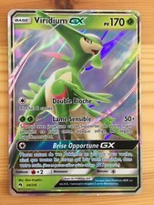 Carte Pokémon Viridium GX 34/214 Soleil & Lune SL8 Tonnerre Perdu FR NEUF