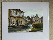 Original Acrylic Painting Signed By Neill Mison, of High Bradfield