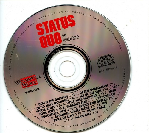 Status Quo - The Hitmachine - Picture 3 of 3
