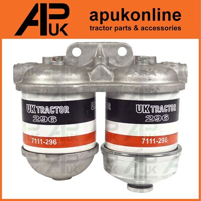 Doppelte Kraftstofffilterbaugruppe für Case International 644 684 784 685 885 Traktor