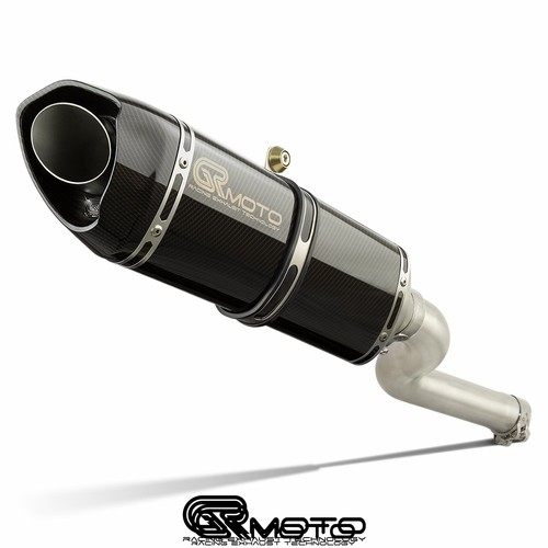 Pot D'échappement BMW F 900 XR Oval Titane Avec Embout Carbone B