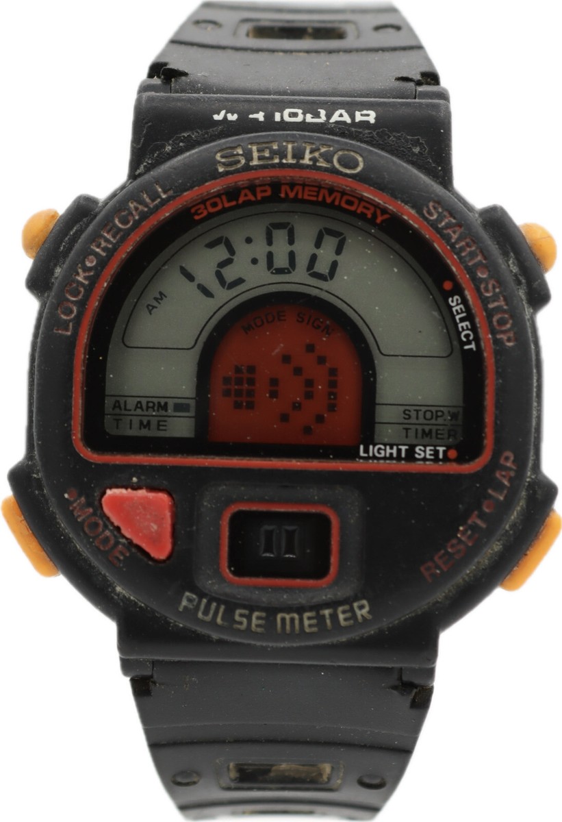 1989's SEIKO S240-400C SPORTS PULSE 腕時計