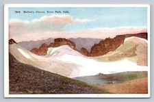 Postcard Colorado Estes Park Hallett's Glacier c. 1920s Unposted  H901
