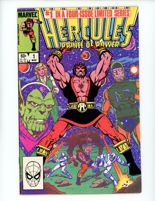 Hercules #1 1984 Marvel Comics VF- 2nd Series Bob Layton