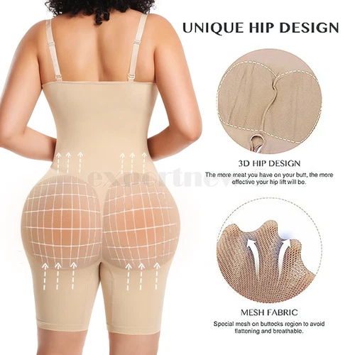 Body modellante donna controllo pancia busto aperto scolpire intimo modellante - Foto 4 di 34