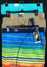Roundtree Yorke Swim Shorts Lot 3 New 2XB Men's MSRP: 178.50