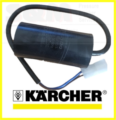 KÄRCHER Kondensator 40uF Leitung Original 6.661-288.0 K7 & HD Modelle 6/13 9.002-614.0